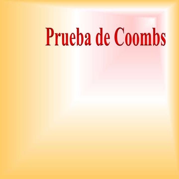Prueba de coombs