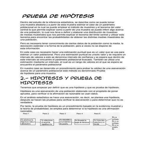 Prueba de hipótesis