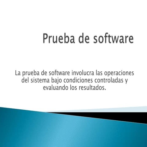 Prueba de software