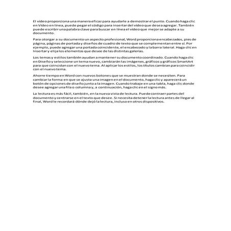 Uso de Rand en Word | DOCX