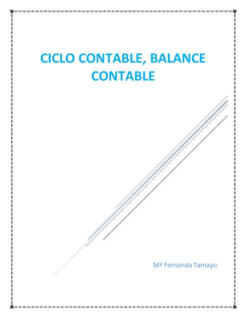ciclo contable 