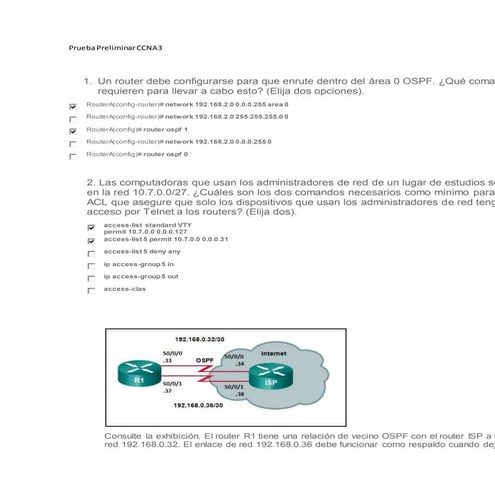 Prueba preliminar ccna3