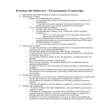 Pruebas de software