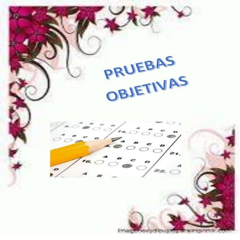 Pruebas objetivas
