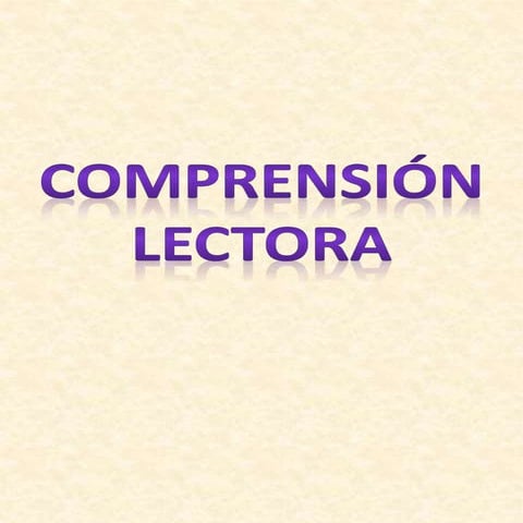 Pruebas olimpiadas compren lectora | PPTX