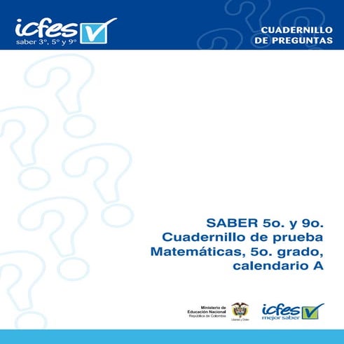 Pruebas saber 5 parte 2