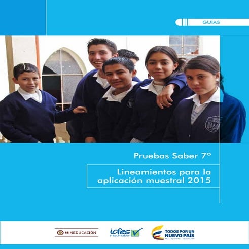 Pruebas saber 7 normal 2015