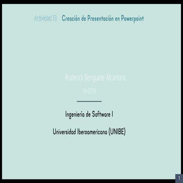 pruebas SOAP y las pruebas automatizadas en General Roderick Beriguete 19-071...