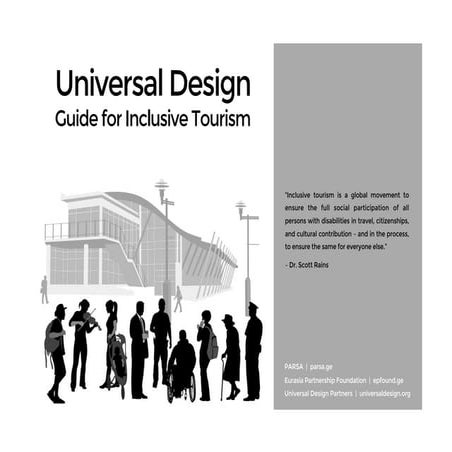Universal Design Guide for Inclusive Tourism by Scott and Sarah Pruett
