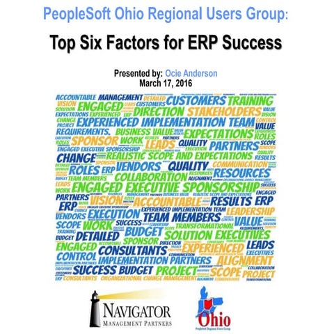 Top 6 Factors for ERP Success