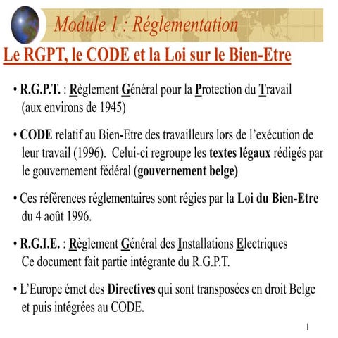 prévention santé sécurité au travail PPT | PPT