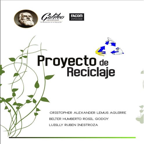 Proyecto Reciclaje