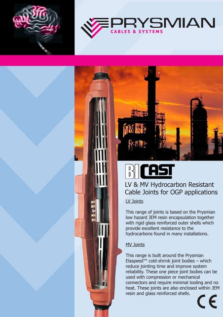 Prysmian FRZHMB Low Voltage LV Fire Performance FP Cable Joint Kits | PDF