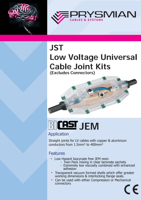 Prysmian MPJEM Low Voltage LV Industrial Cable Joint Kits | PDF ...