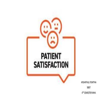 Patient satisfaction 