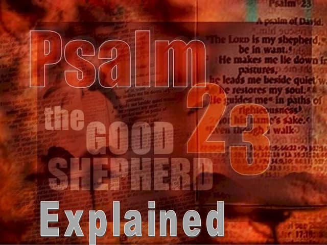 Psalm23
