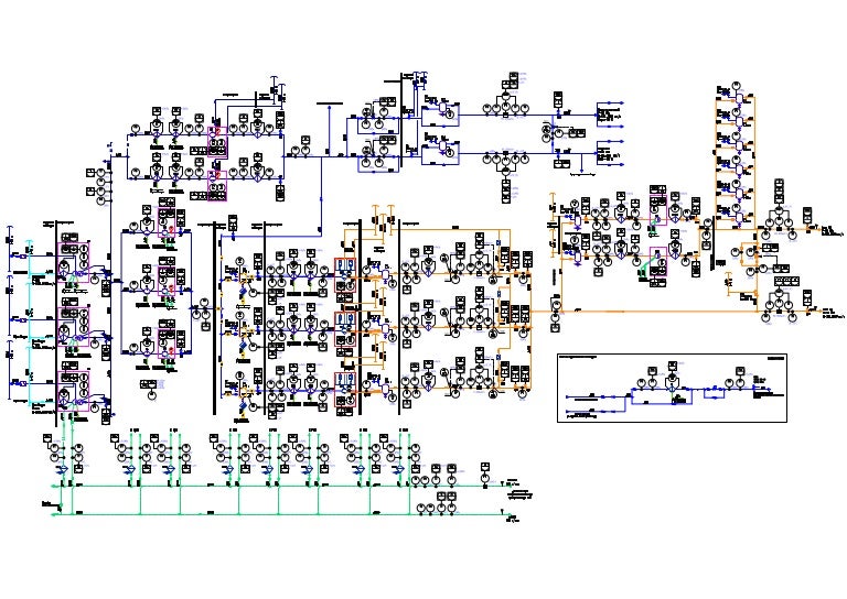PSA nitrogen production unit P&ID