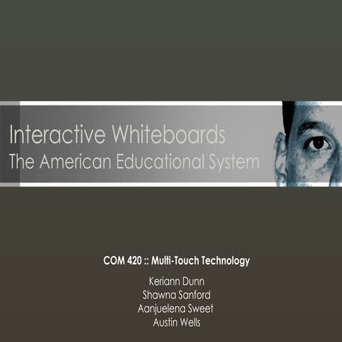 Interactive Whiteboards in America