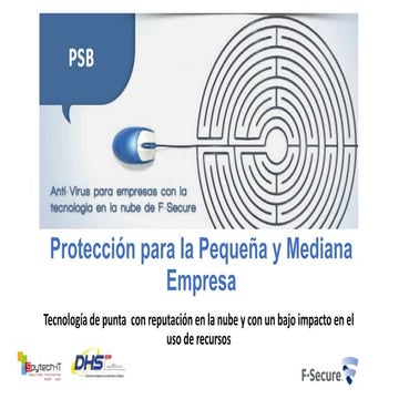 Antivirus Psb para pymes  F-SECURE
