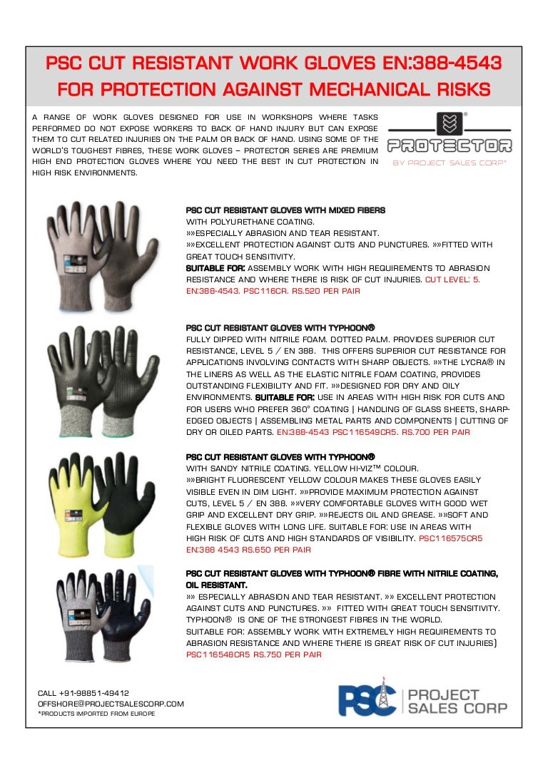 hand gloves for mechanical work