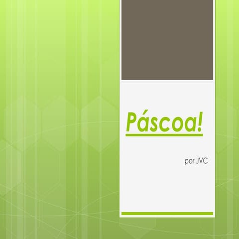 Páscoa!