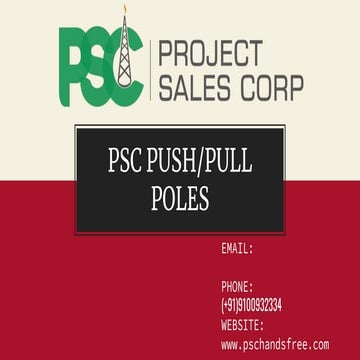 PSC Push Pull Poles