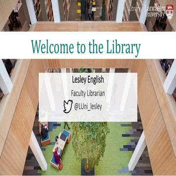 Psychology Welcome to the Library guide 2019