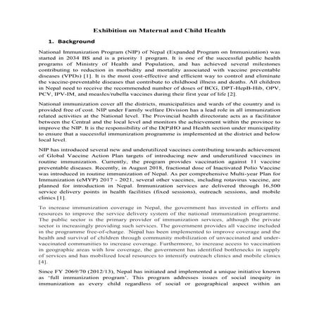 Exhibition on Family Planning