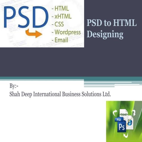 Psd to html