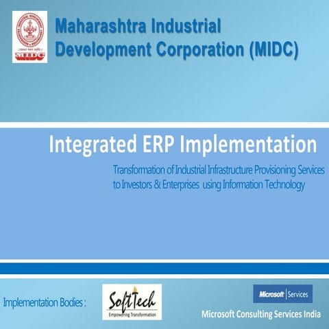 Integrated ERP_MIDC