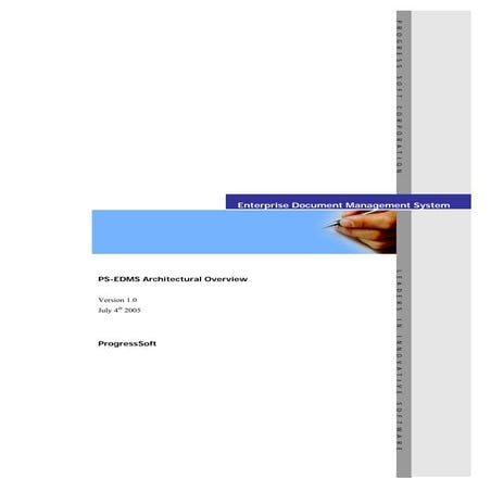 Ps Edms Architectural Overview