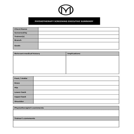 Executive Summary Example 