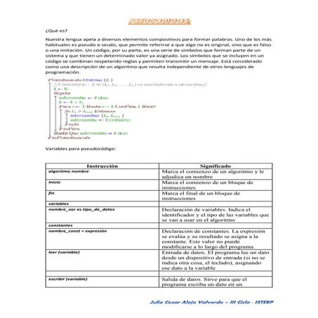 Pseucodigos