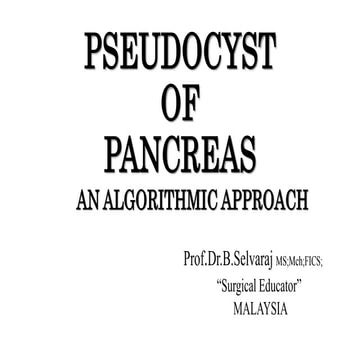 Pseudocyst of Pancreas- How to DIAGNOSE & TREAT- Epigastric Lumps- Abdominal ...