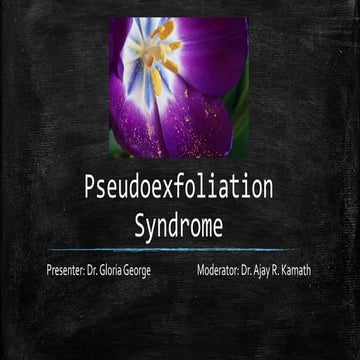 Pseudoexfoliation syndrome