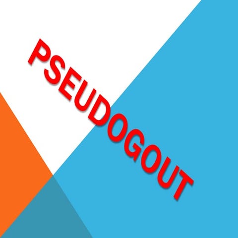 Pseudogout