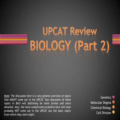 Pshs Upcat Review   Bio (Part 2) Answer Guide