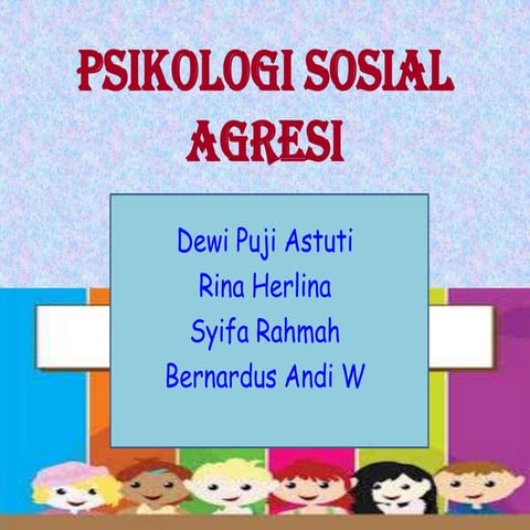 PPT Psikologi Sosial Agresi (Mercubuana 2012)