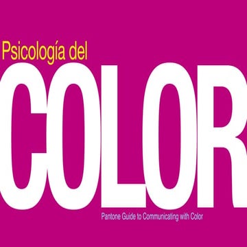 Psicología del Color