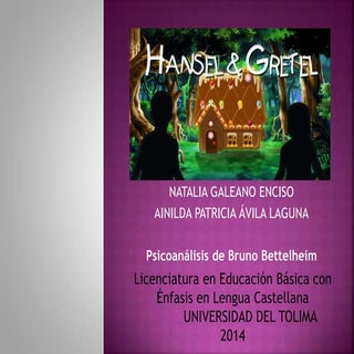 Psicoanálisis Hansel y Gretel