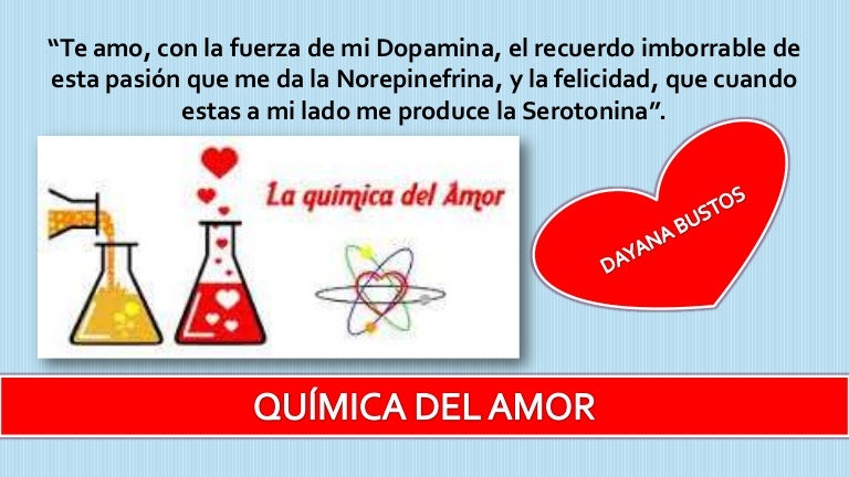 QUÍMICA DEL AMOR