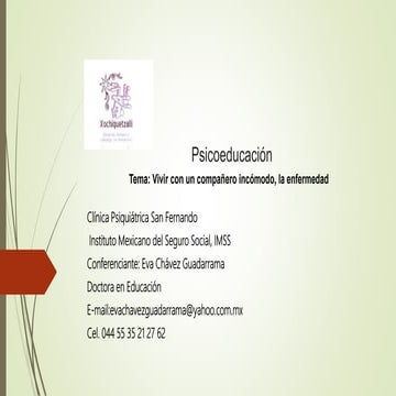 Psicoeducación 1 eva