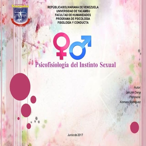 Psicofisiologia del instinto tarea3