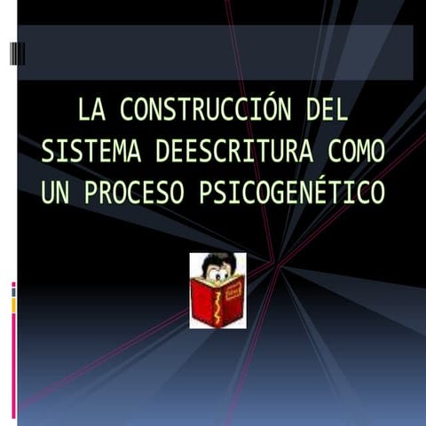 Psicogénesis de la escritura