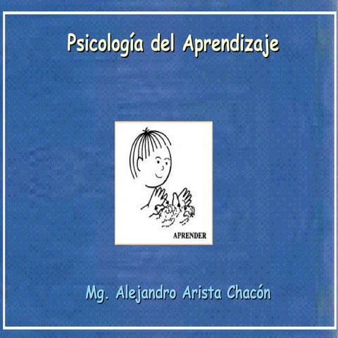Psicolofgía del aprendizaje iii