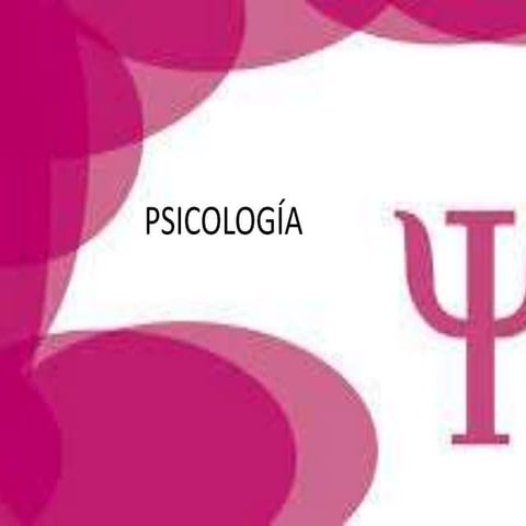 Psicología