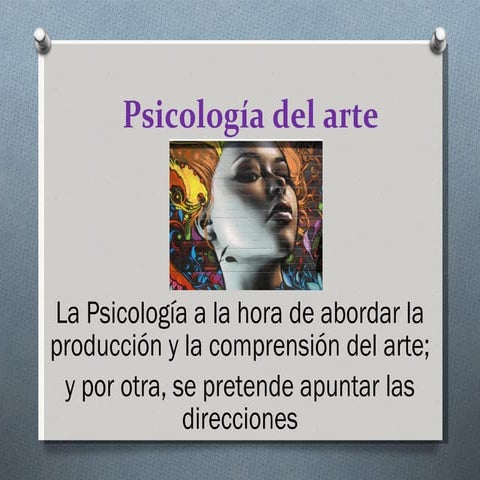Psicología del arte