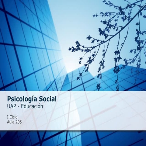 Psicología social