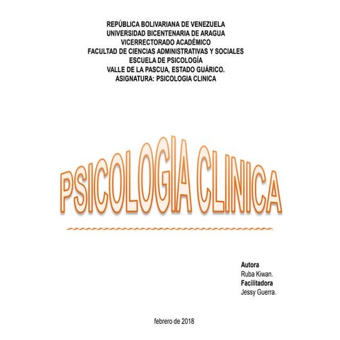 Psicologia clinica