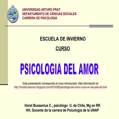 Psicologia del amor